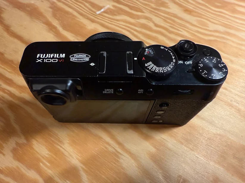 Fujifilm X100VI + extra Battery, Black Pro-Mist (1/8) Filter, 2x Hoya PRO ND Filters, & Lens Hood