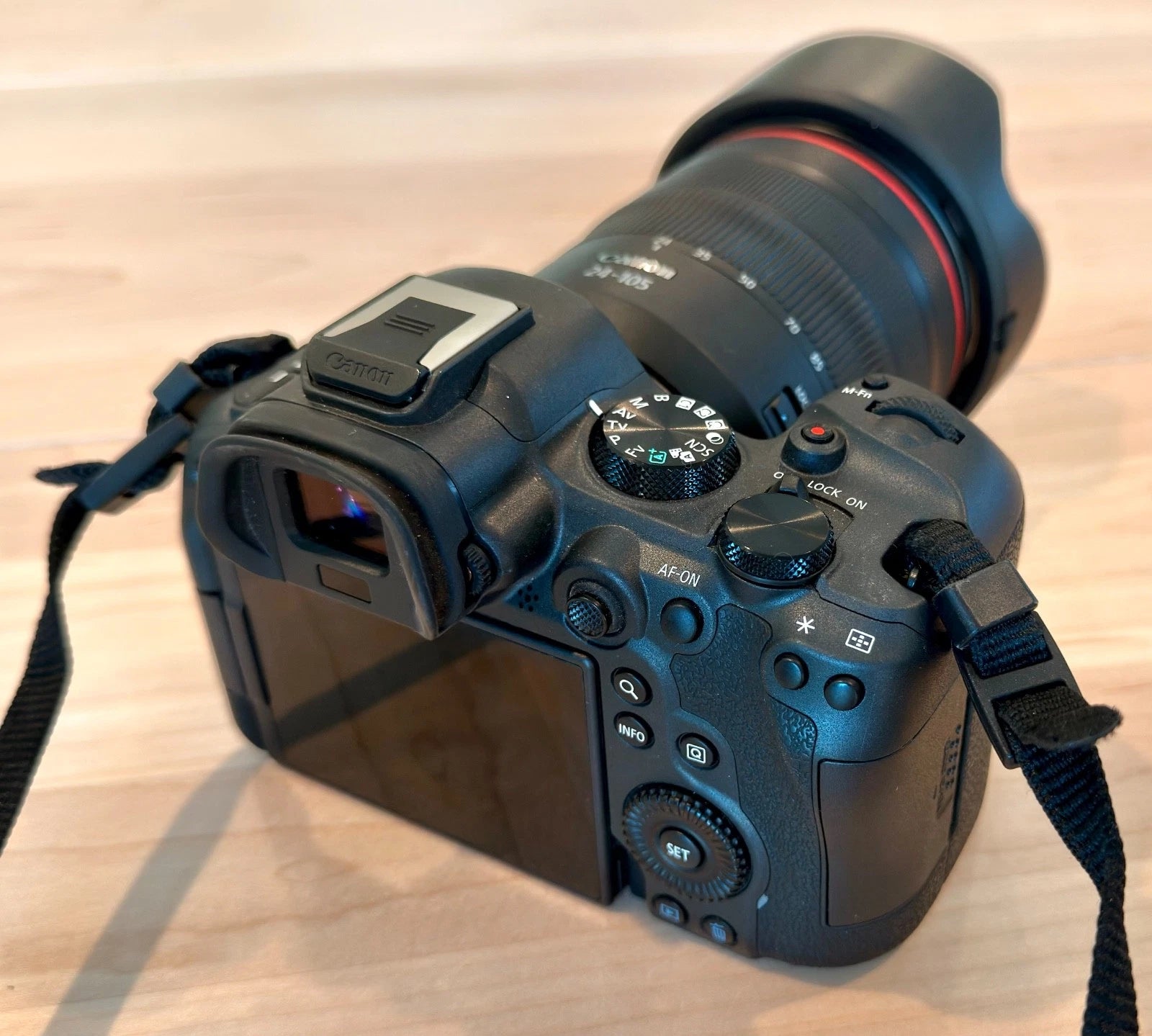 Canon EOS R6 20.1MP Mirrorless Camera - Black (RF 24-105mm f/4 L IS USM Lens...