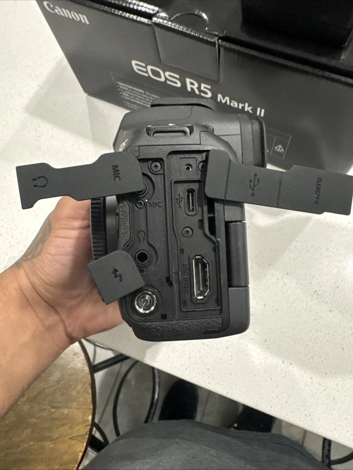 Canon EOS R5 Mark II Mirrorless Digital Camera Body 45 MP Full-Frame