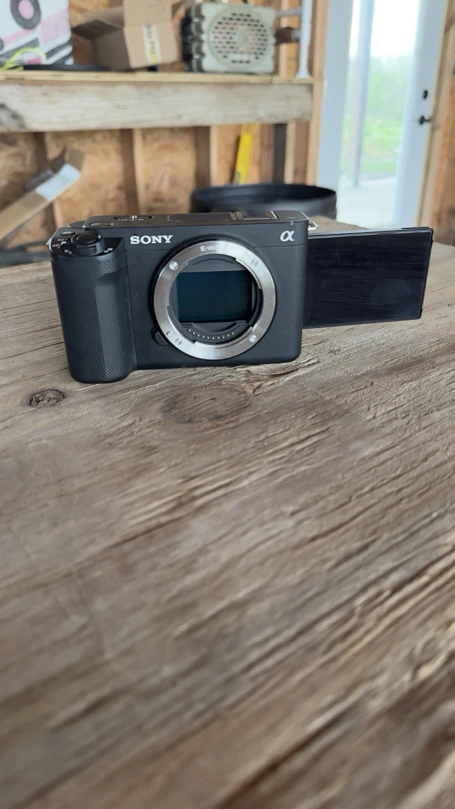 Sony Alpha ZV E1 4K UHD Mirrorless Camera - Black (ILCZVE1/B)