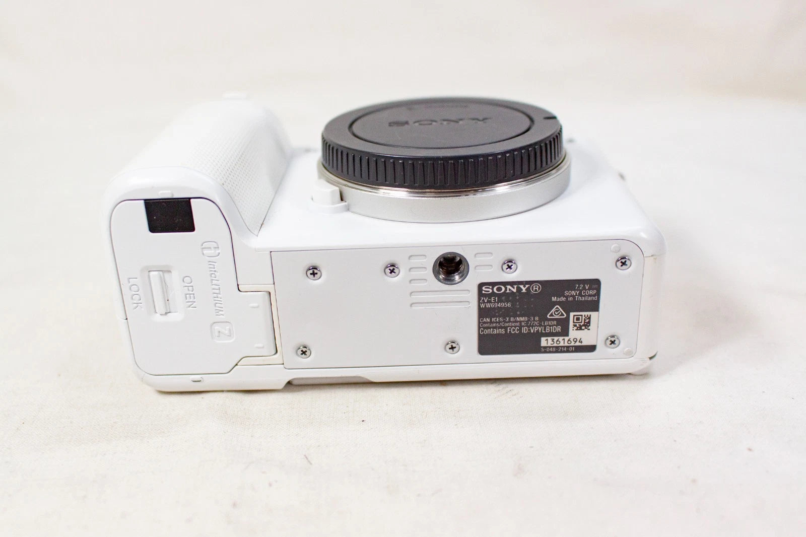 Sony Alpha ZV-E1 4K UHD Mirrorless Camera - White- USA