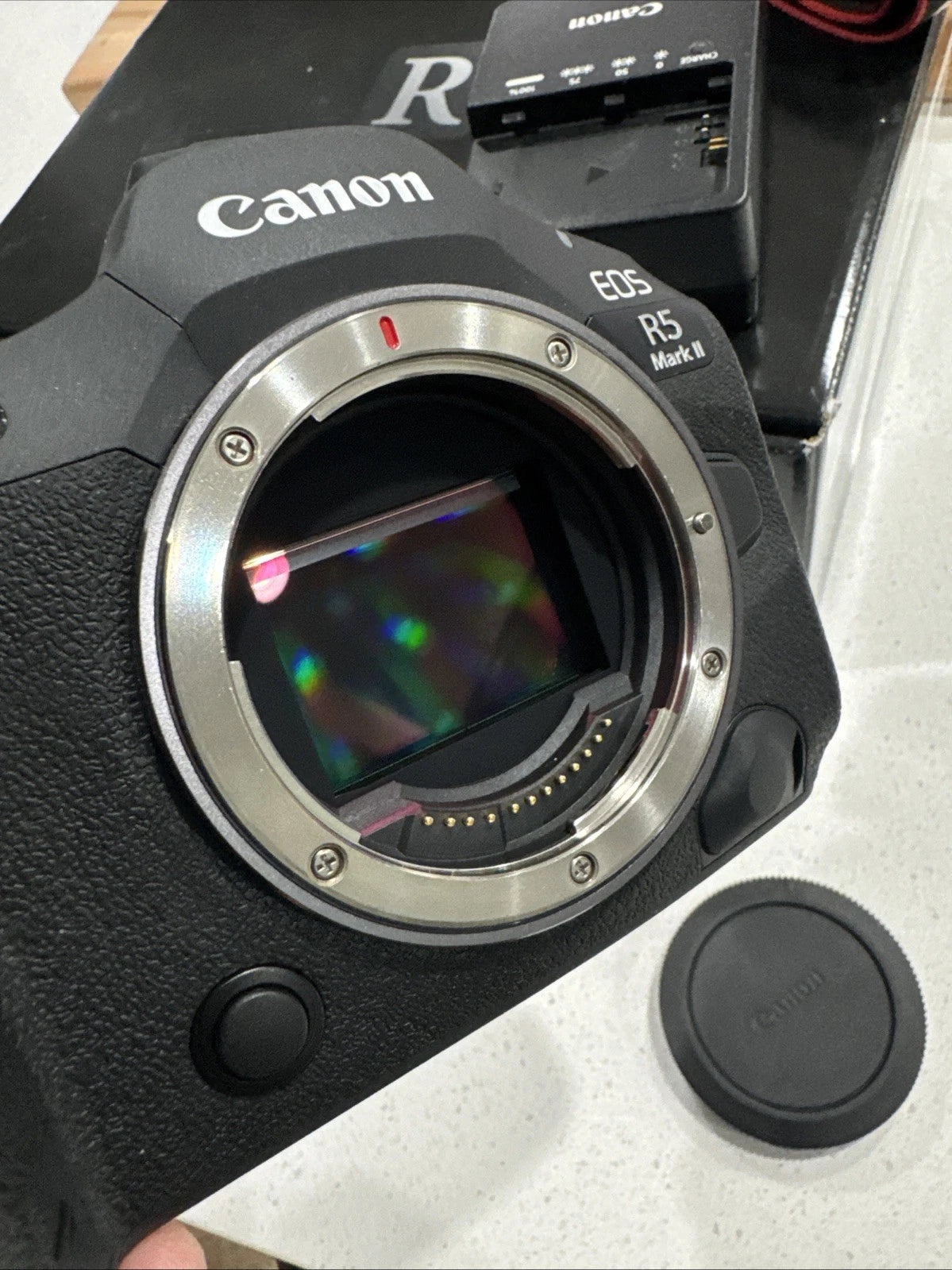 Canon EOS R5 Mark II Mirrorless Digital Camera Body 45 MP Full-Frame