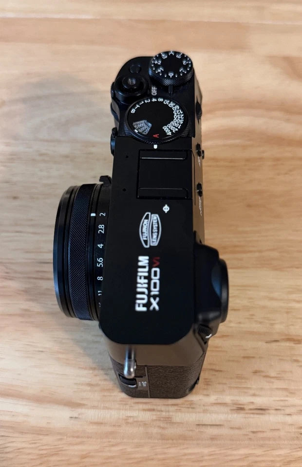 Fujifilm X100VI Digital Camera (Black) – Excellent Condition – Extras Included – 600 Shutter Count