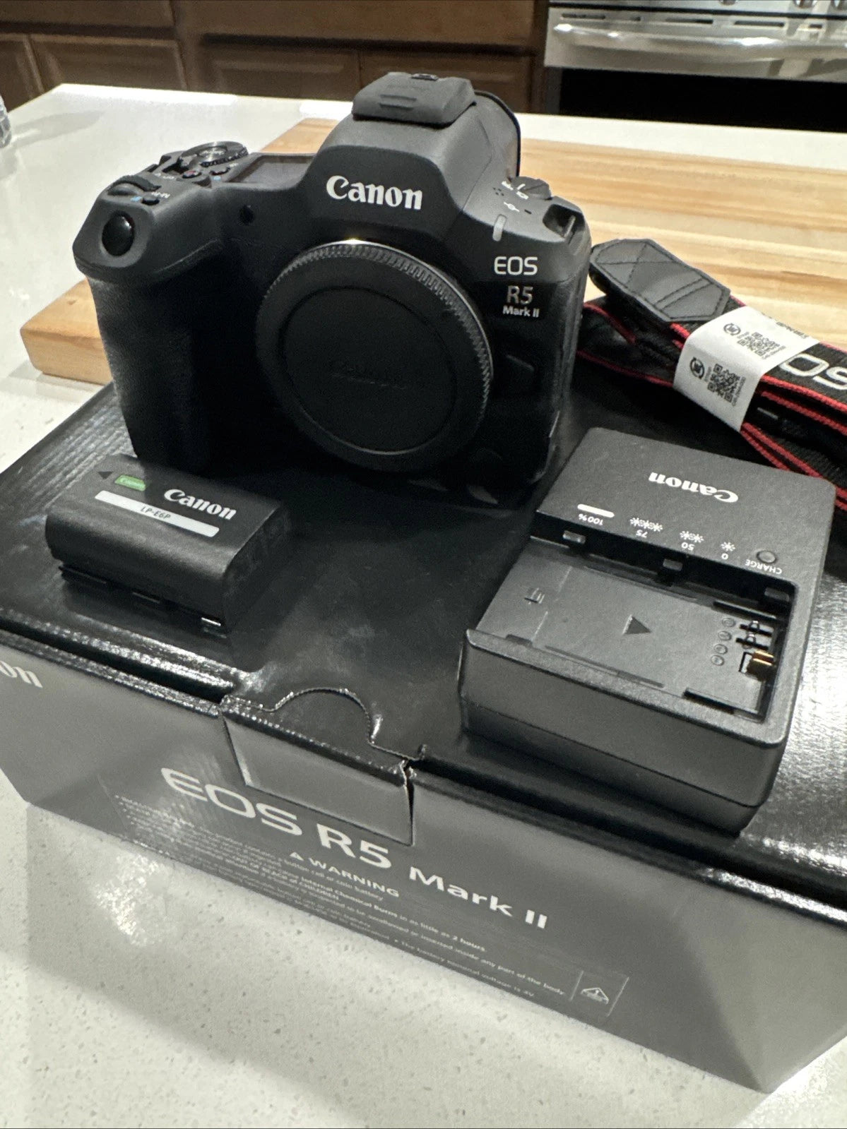 Canon EOS R5 Mark II Mirrorless Digital Camera Body 45 MP Full-Frame
